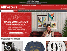 Tablet Screenshot of allposters.es